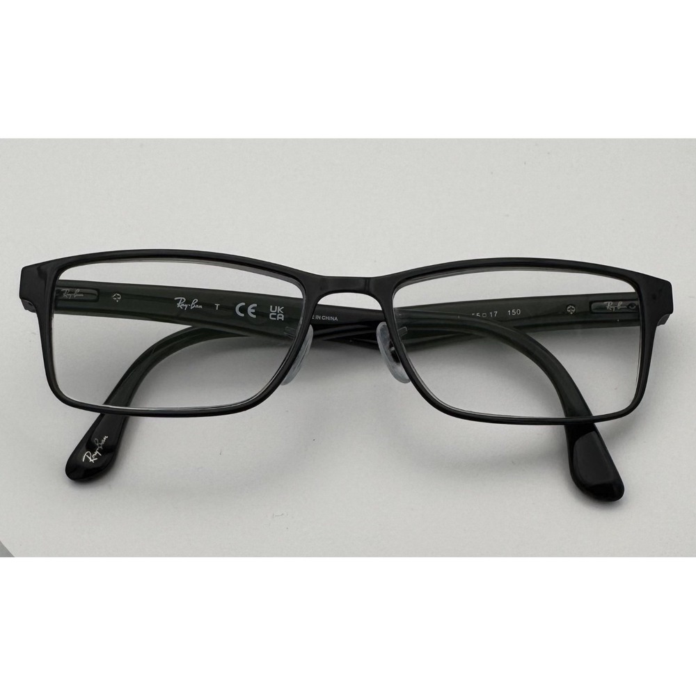 Ray Ban Eyeglasses Frames Only RB 6238 2509 55-17-150 Black